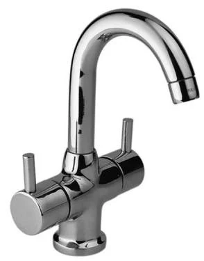 Center Hole Basin Mixer With Swivel J Spout product view