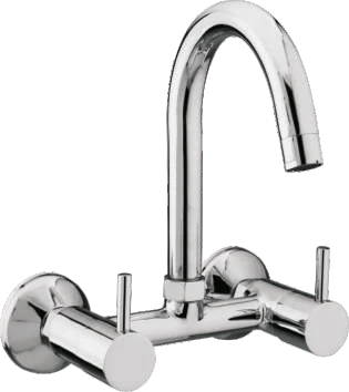 Sink Mixer With Swivel Spout & Flange product view