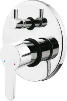 Single Lever Concealed Mixer & Divertor High Flow product view
