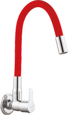 Sink Cock (Single Flow) Red product view