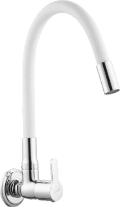 Sink Cock (Single Flow) Milky White product view